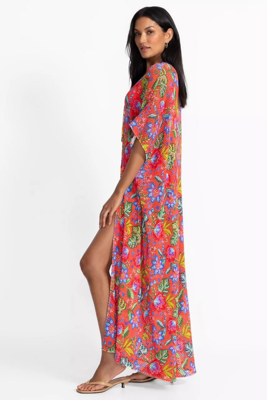 RUMBA MAXI CROCHET KIMONO