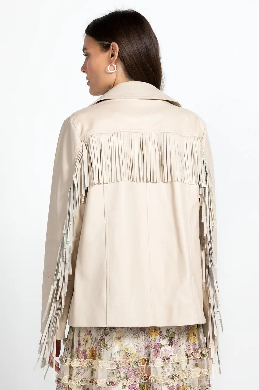 Frangia Leather Jacket
