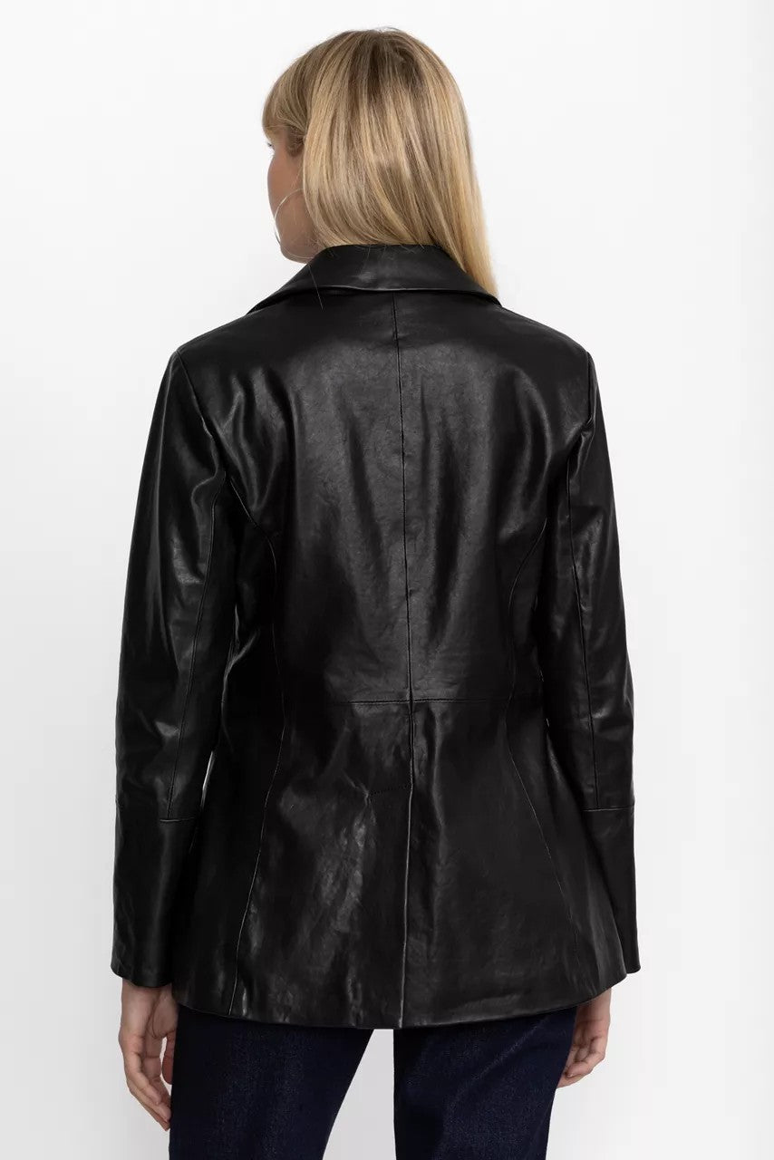 ITALIAN LEATHER CLASSIC BLAZER