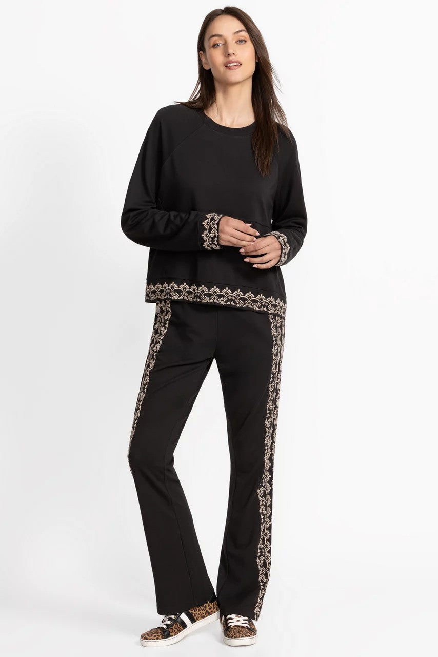 BEE ACTIVE LONG SLEEVE CREW PULLOVER TEE