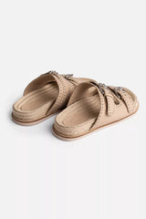 STUDDED EVERYDAY BUCKLE SLIDE