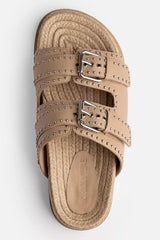 STUDDED EVERYDAY BUCKLE SLIDE