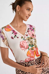 THE JANIE FAVORITE SHORT SLEEVE HENLEY TEE