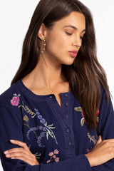 MIXED MEDIA HENLEY THERMAL