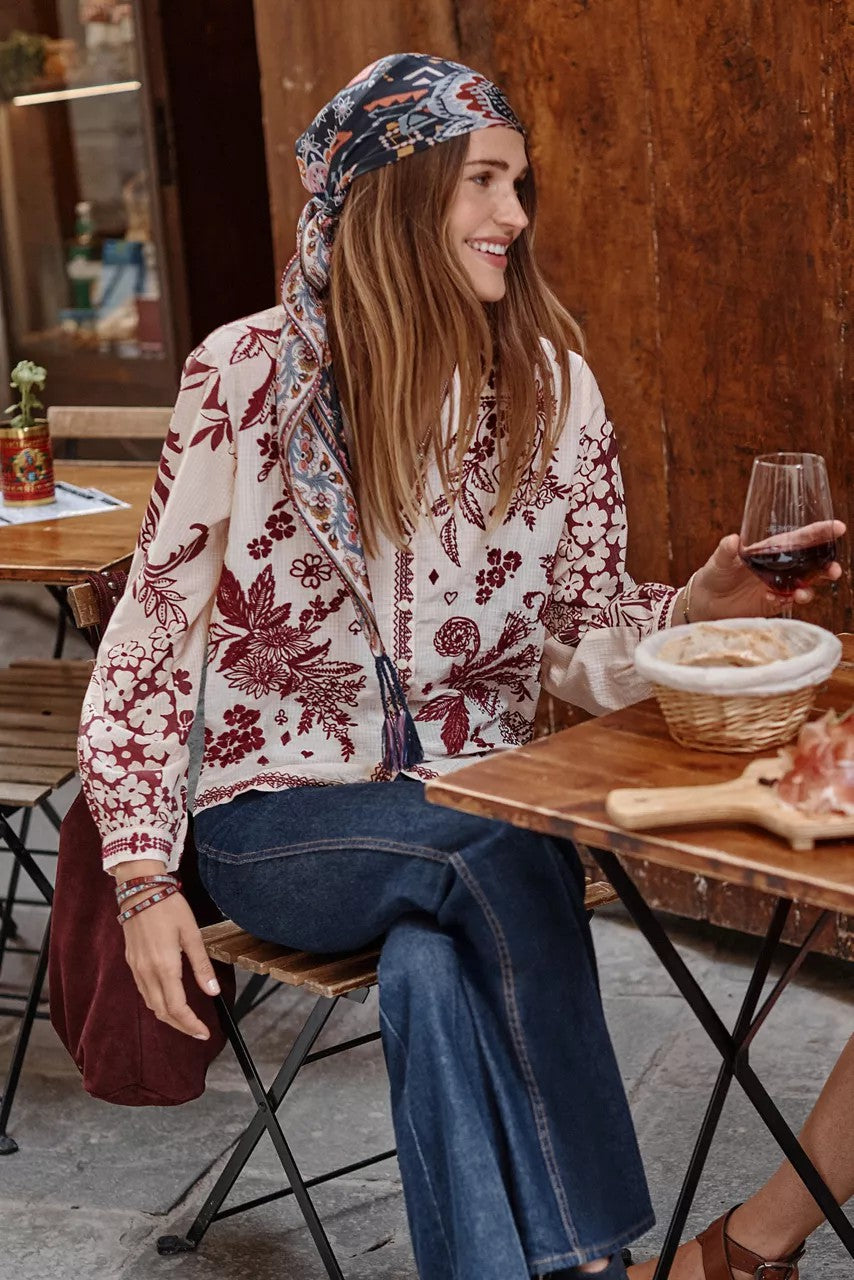 OPEN NECK SHIRT