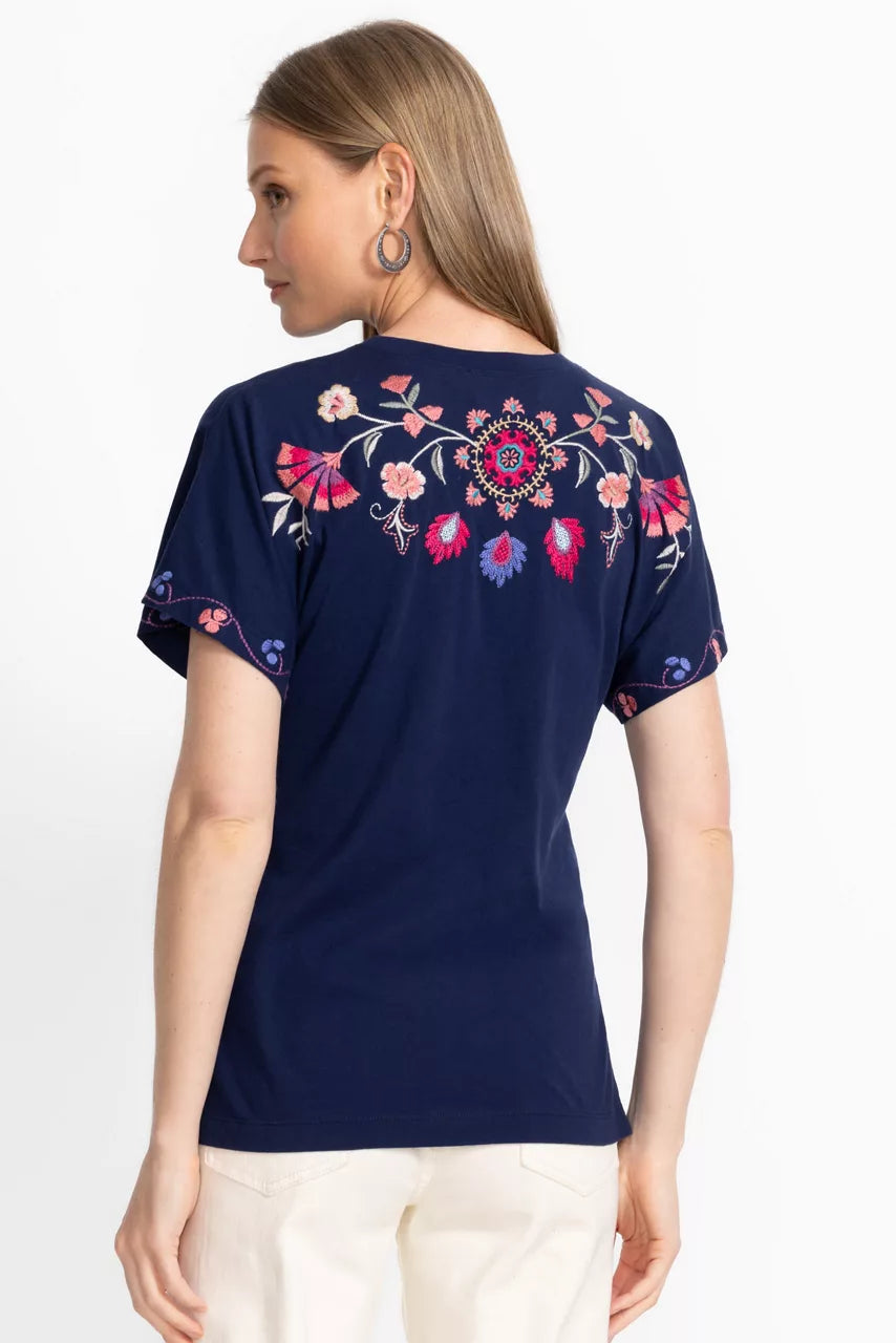 SIDE SLIT DOLMAN TEE
