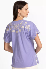 SIDE SLIT DOLMAN TEE
