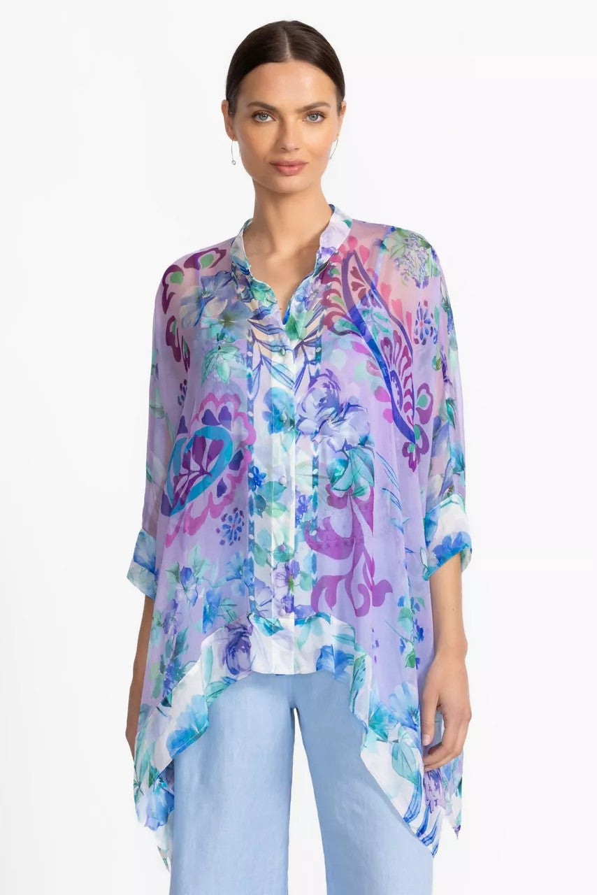 KATIA OVERSIZED CONTRAST BLOUSE