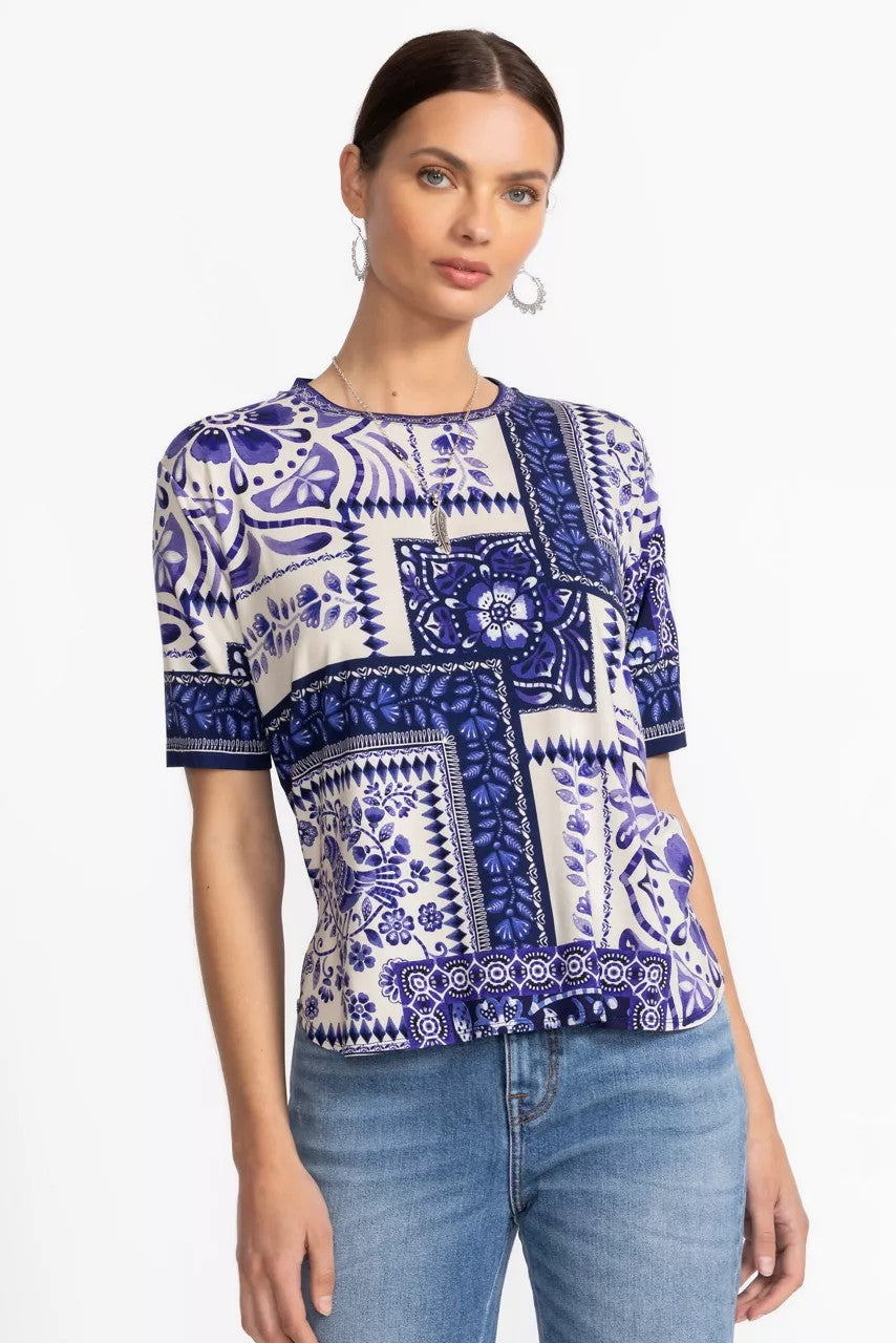 THE JANIE FAVORITE OVERSIZED CROPPED TEE