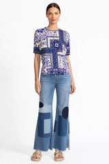THE JANIE FAVORITE OVERSIZED CROPPED TEE