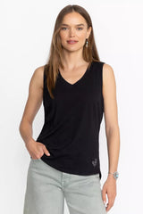 SLUB JERSEY HI LOW TANK
