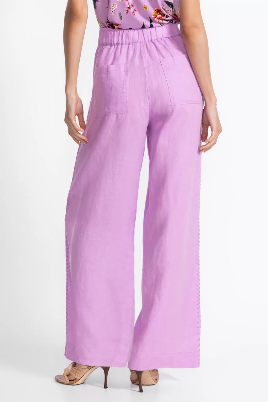 WIDE LEG PLEAT PANT