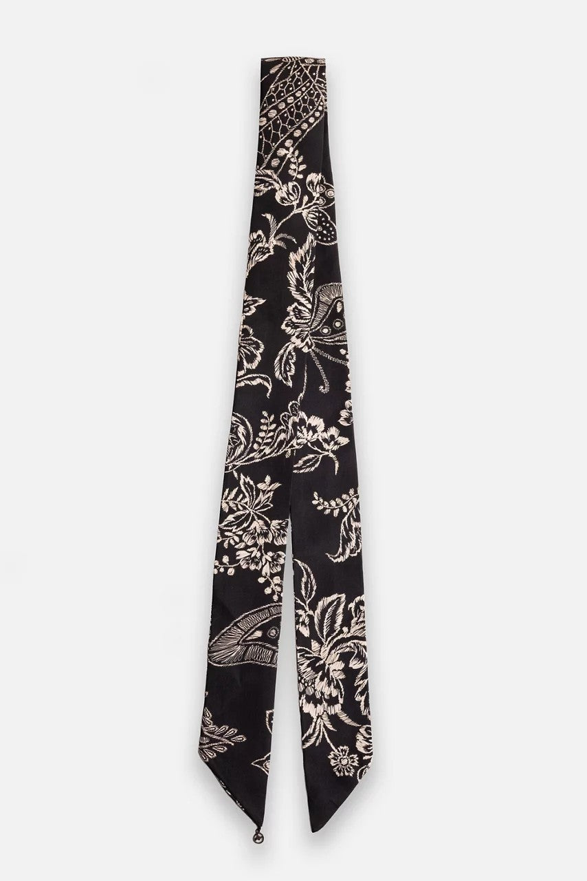 PEALIM BLOOM SILK SCARF