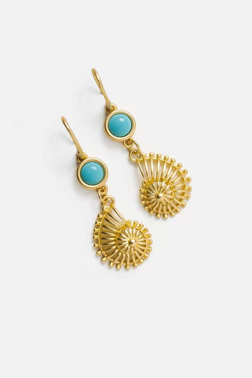 SEASCAPE SHELL DROP EARRINGS