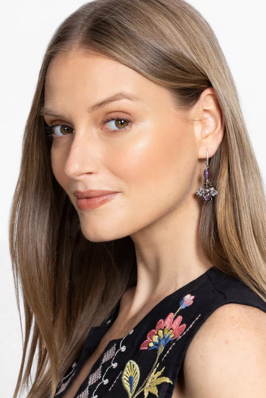 MINI CRITTER CHARM DROP EARRINGS