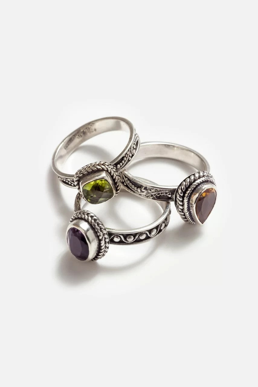 PERFECT PRISM STACKABLE RING SET