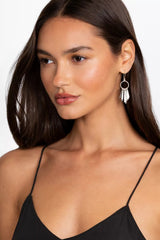 FEATHER CASCADE EARRINGS