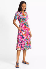 SMOCKED TIER DRESS