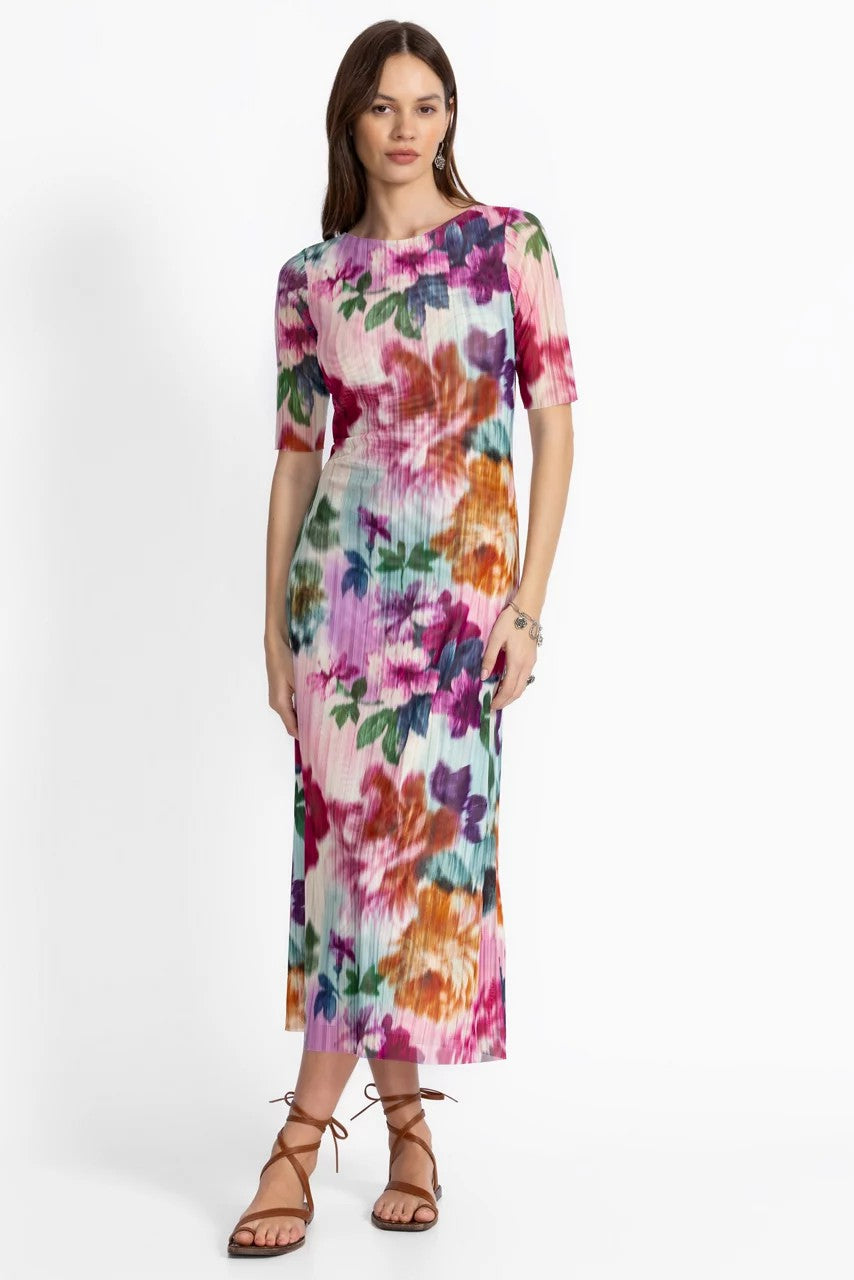 ASTRID MESH MIDI DRESS