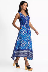 DRAWSTRING TANK DRESS
