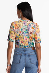 THE JANIE FAVORITE FITTED ELBOW SLEEVE TEE