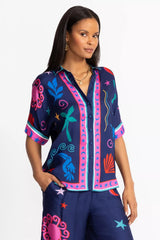 FERNANDA BUTTON DOWN SHIRT