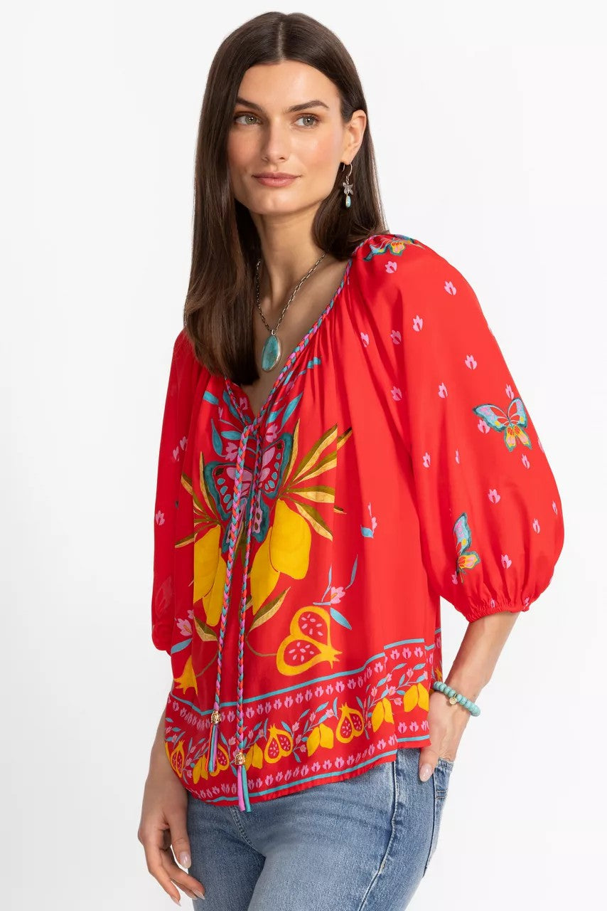MONACO PEASANT BLOUSE