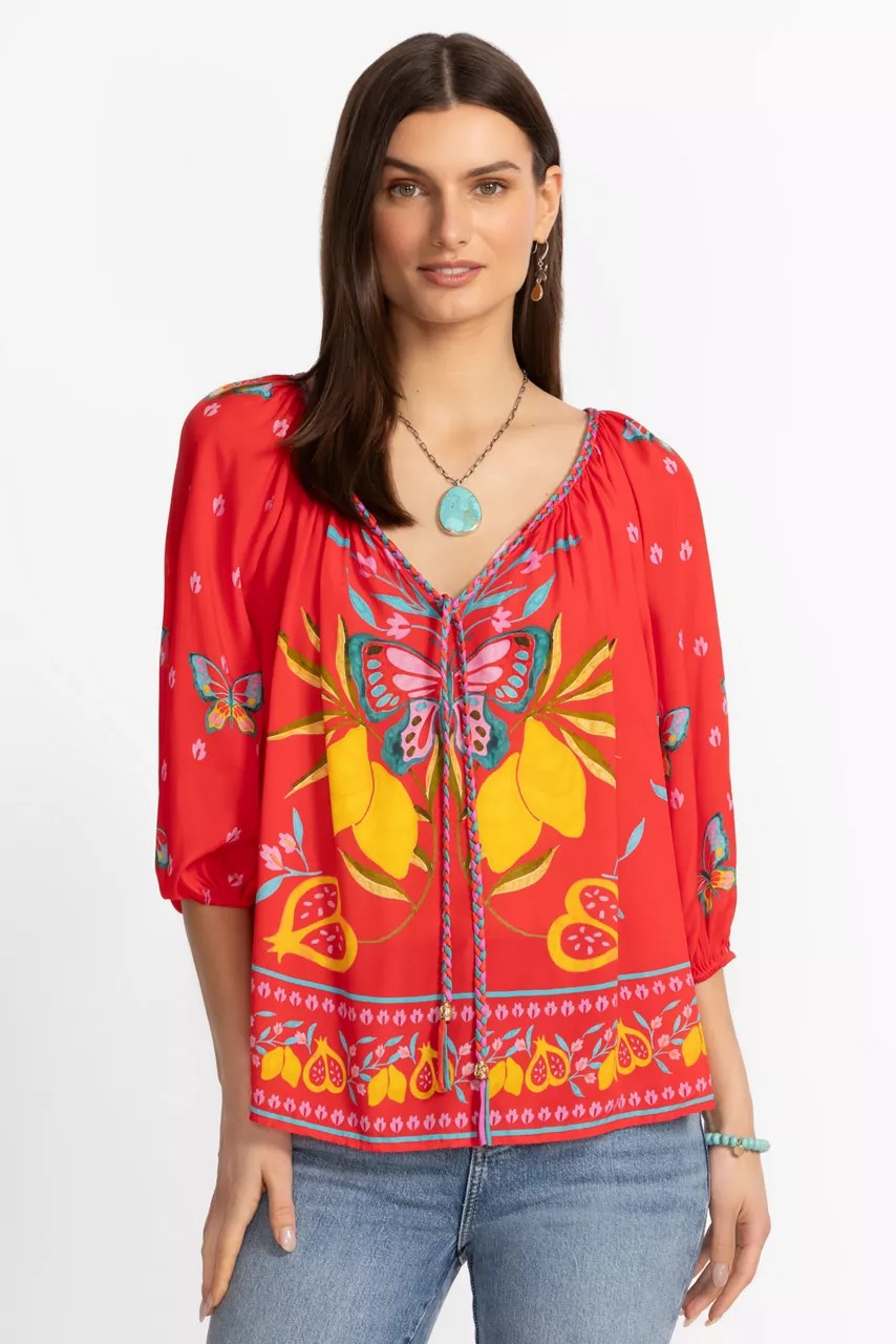 MONACO PEASANT BLOUSE