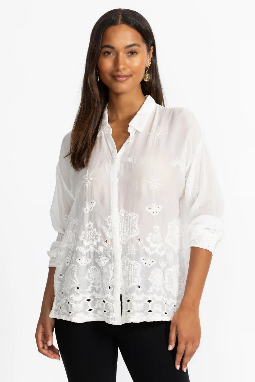 SLIM AUDREY BUTTON DOWN