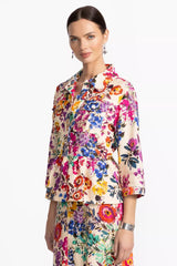 PEPLUM LINEN JACKET