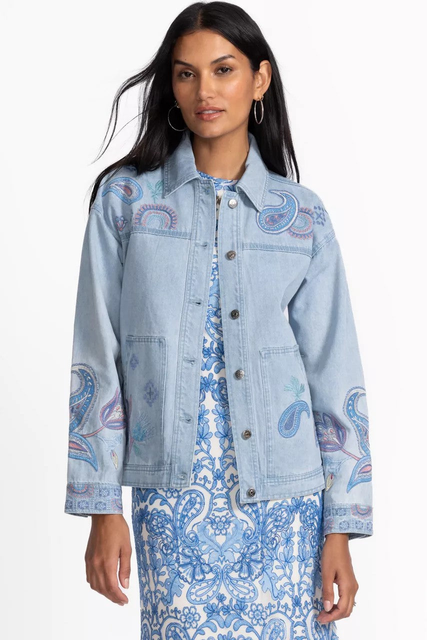 TRAPUNTO DENIM CHORE JACKET