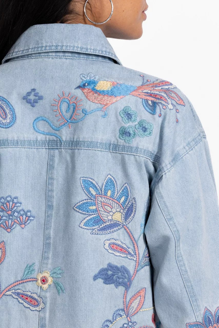 TRAPUNTO DENIM CHORE JACKET