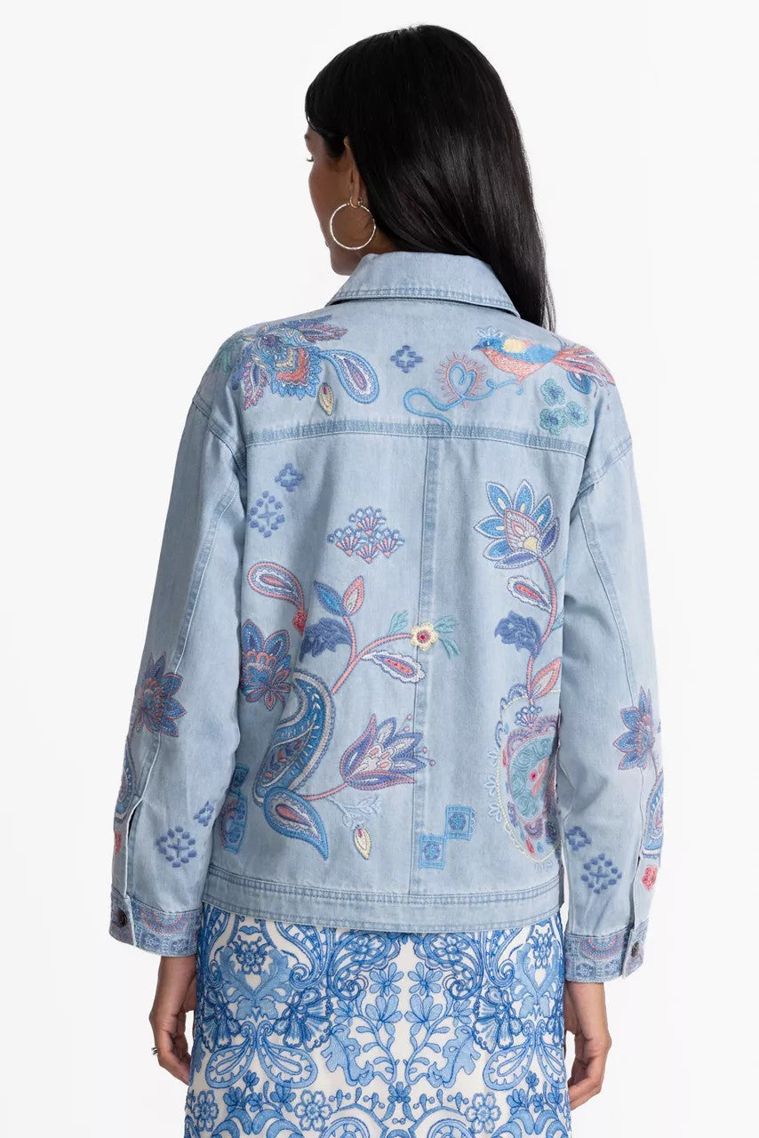 TRAPUNTO DENIM CHORE JACKET
