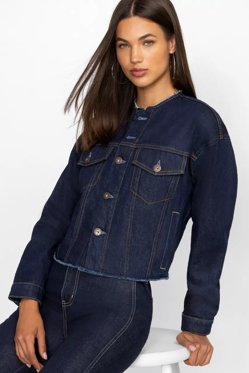 JARDIN AMOUR DENIM JACKET