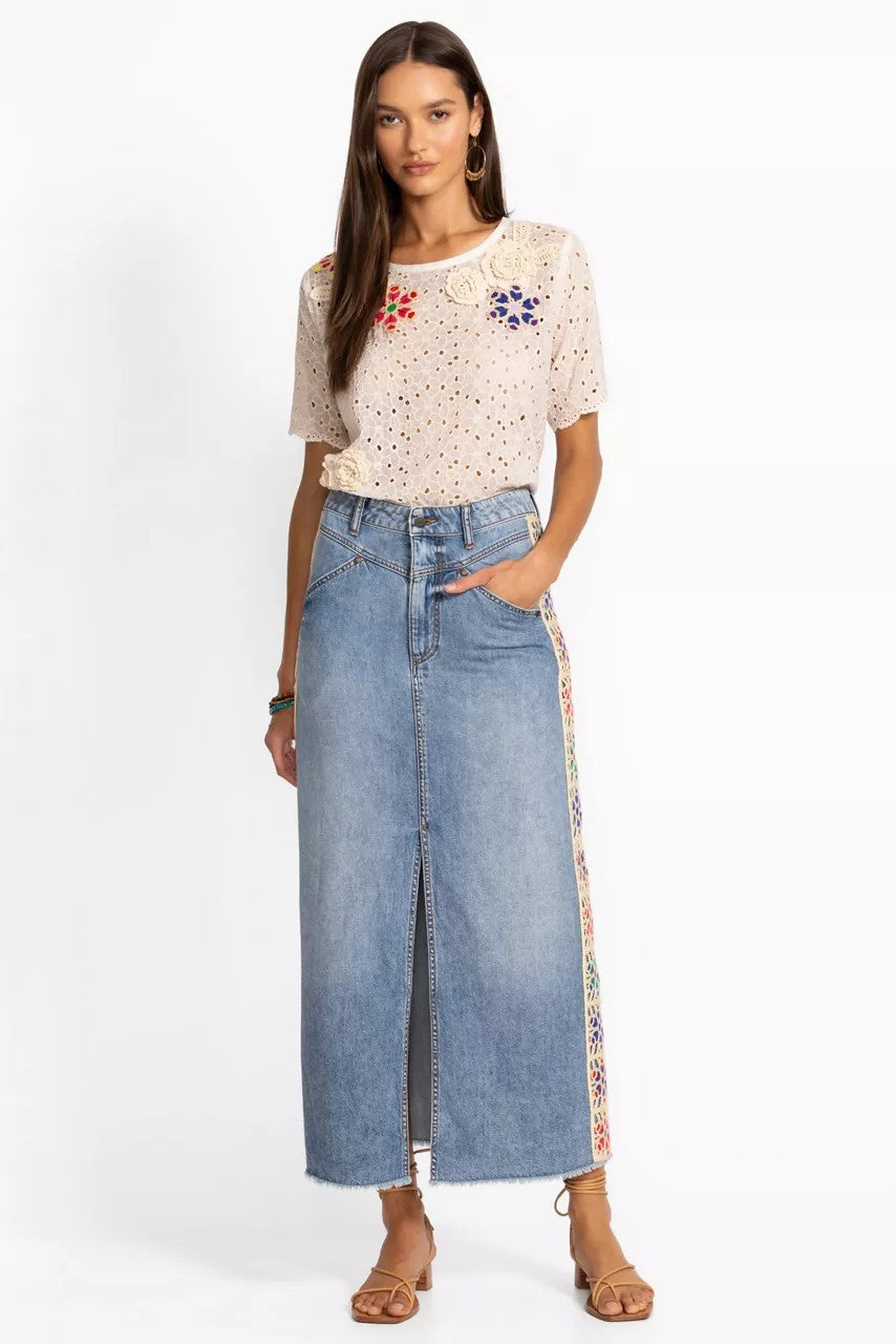 THE DENIM SKIRT