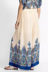 PLEATED WIDE LEG PANT