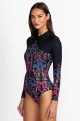 FATIMA CROSS OVER NECK SURF ONE PIECE