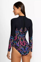 FATIMA CROSS OVER NECK SURF ONE PIECE