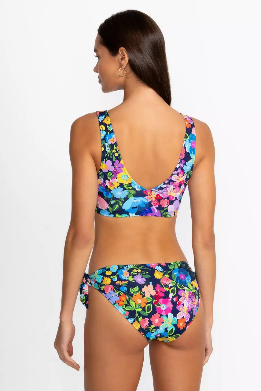 WILD BLOOM SIDE TIE HIPSTER BOTTOM