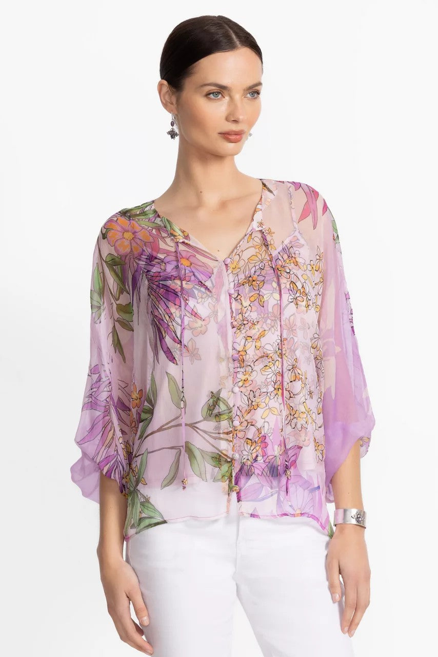 HARLYN BUTTON FRONT BLOUSE