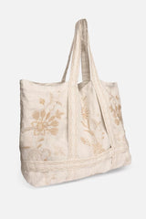 STRAPPY BEACH TOTE