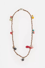 PRECIOUS PEARL CHARM NECKLACE
