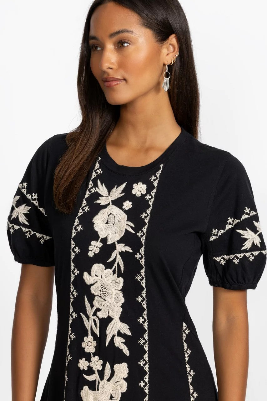 SEAMED KNIT DRESS