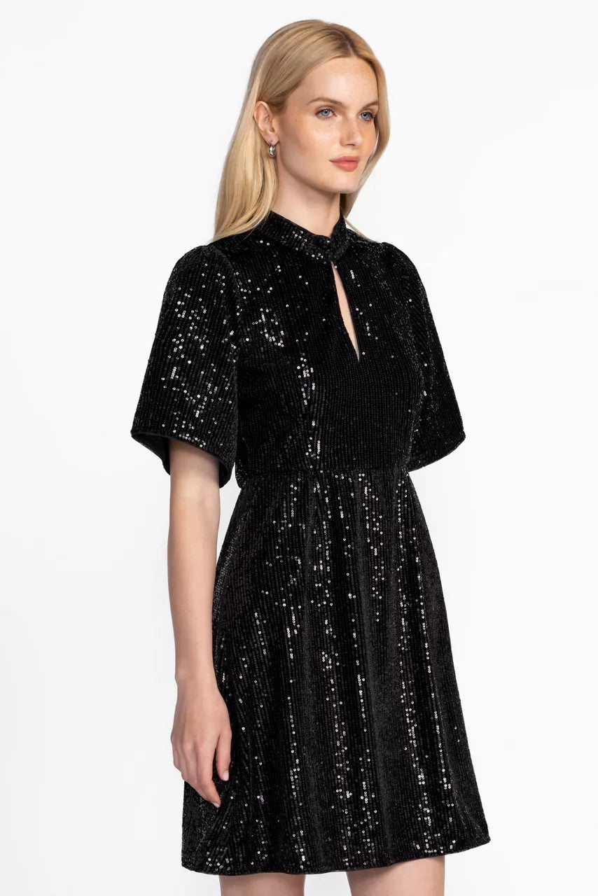EVE SEQUIN MINI DRESS