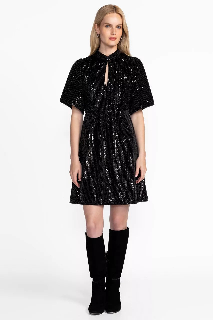 EVE SEQUIN MINI DRESS