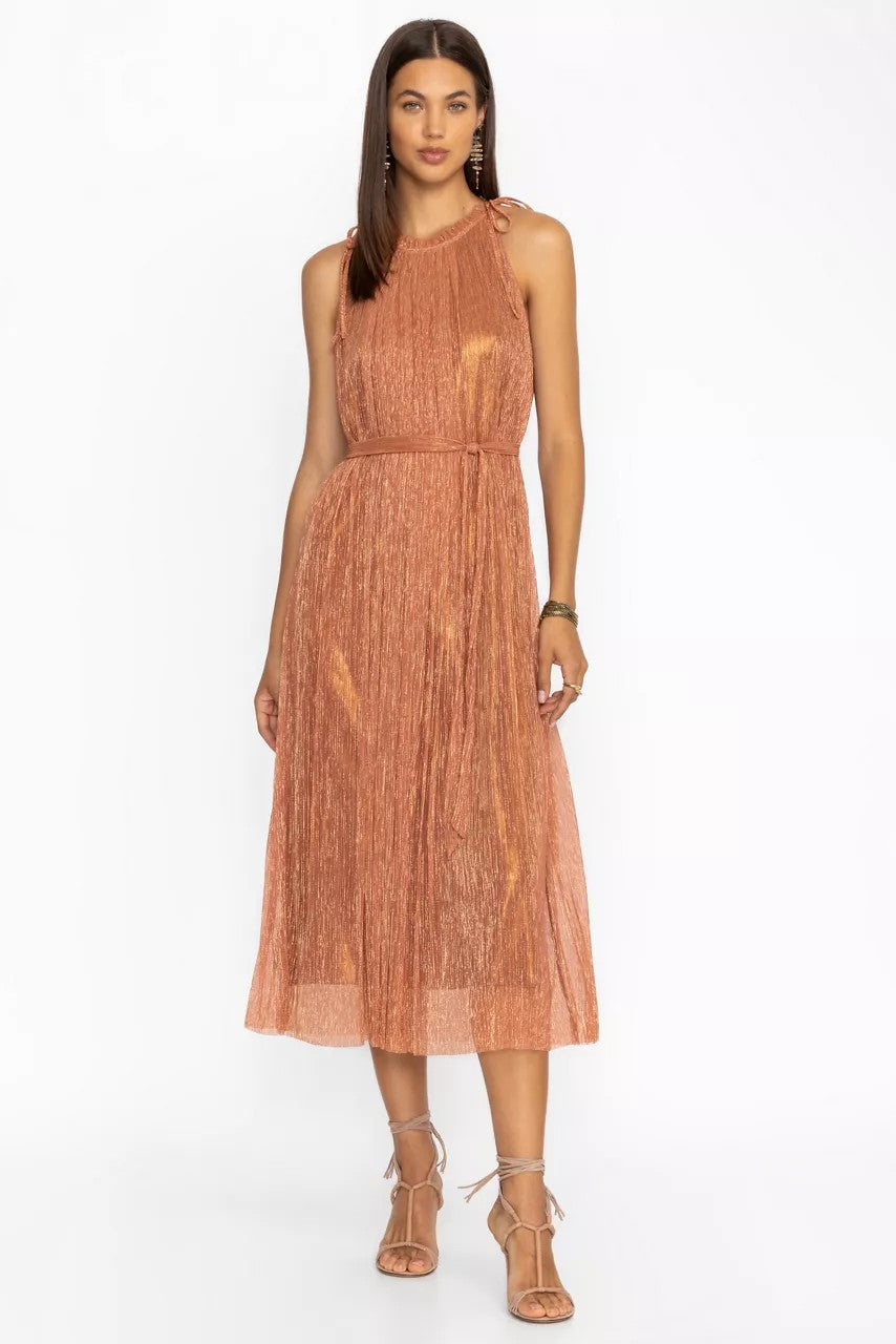 DYLAN HALTER MIDI DRESS