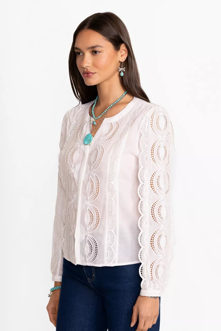 MAKAYLIN BUTTON UP BLOUSE