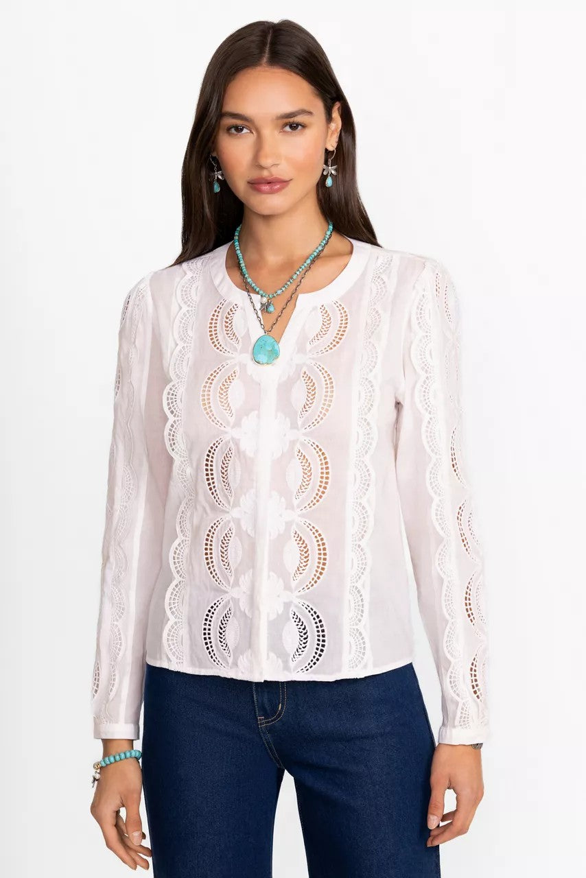 MAKAYLIN BUTTON UP BLOUSE