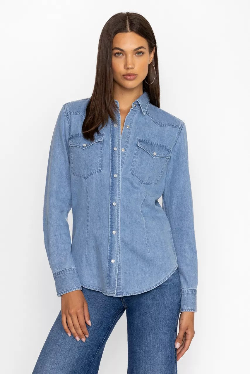 PROVENCE DENIM SHIRT