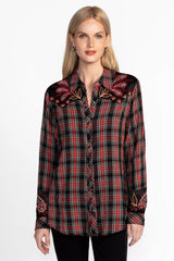 PUFF SLEEVE WESTERN SHIRT